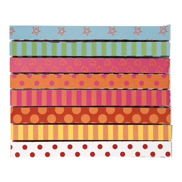 Guirlandestrimler med print