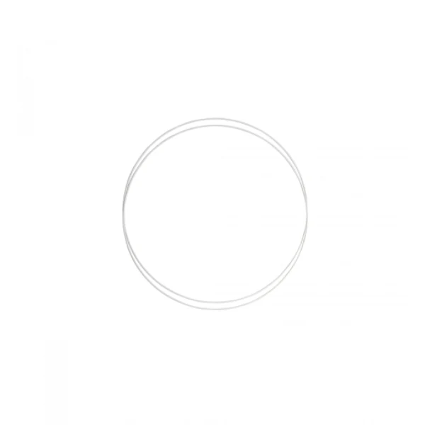 Metalring Hvid 2 stk 15 cm