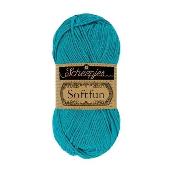 Scheepjes Softfun 2511 Dark turquoise