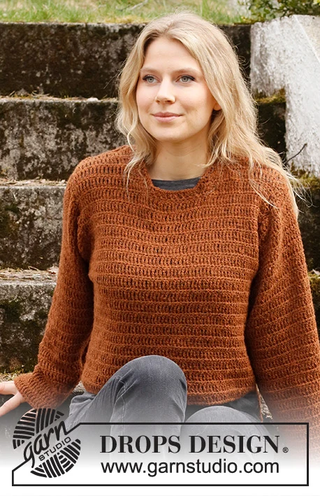 217-28 Rustic Rust by DROPS Design