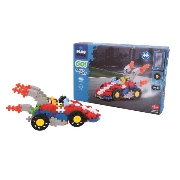 Plus-Plus Go! Crazy Cart, 240 stk