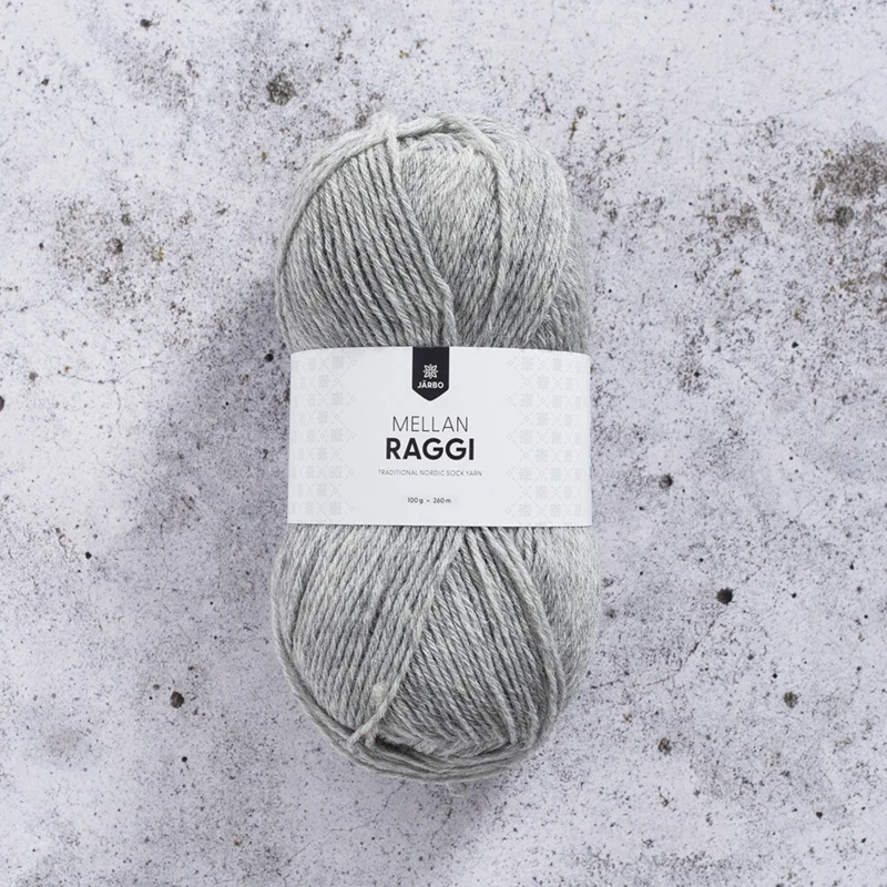 Järbo Mellanraggi 100g 28211 Light Grey