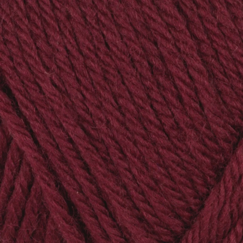 Viking Eco Highland Wool 258 Mørk burgunder