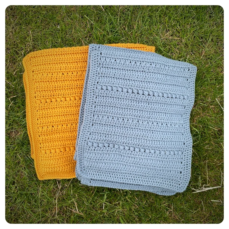 Kryds og tværs halstørklæde