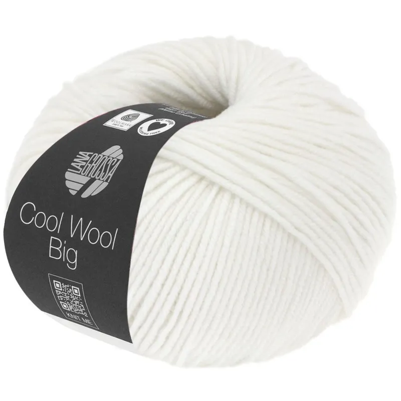 Lana Grossa Cool Wool Big 615 Hvid