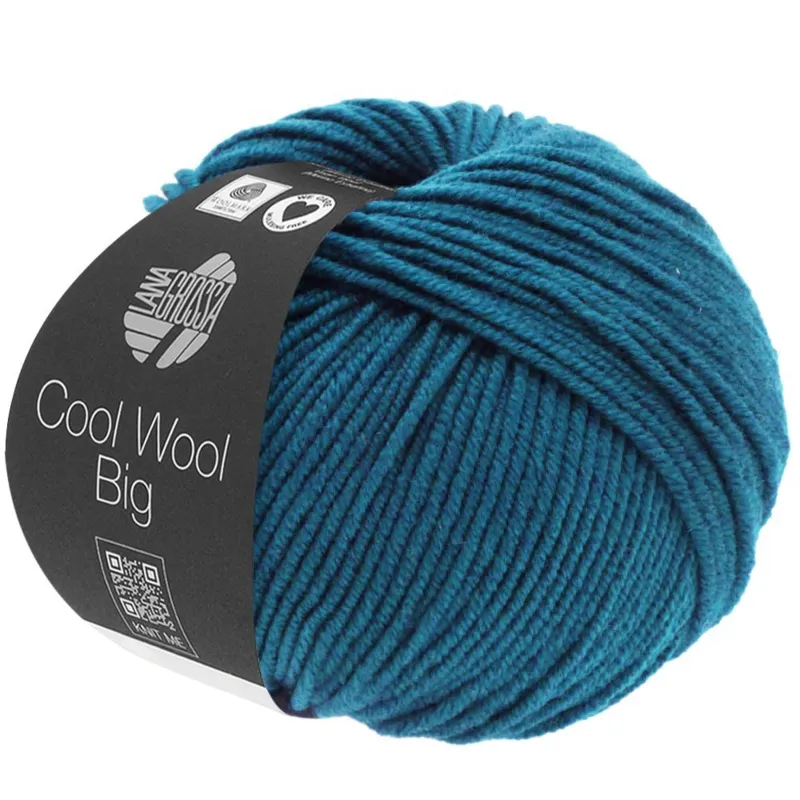 Lana Grossa Cool Wool Big 979 Mørk Petrol