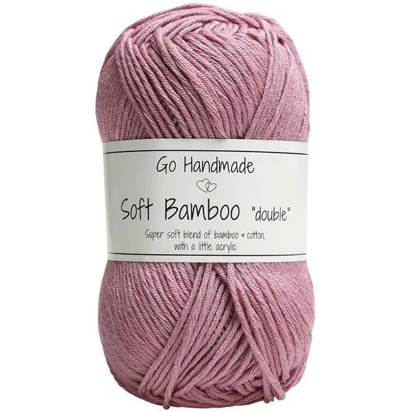 Go Handmade Soft Bamboo "Double" 17757 Gammelrosa