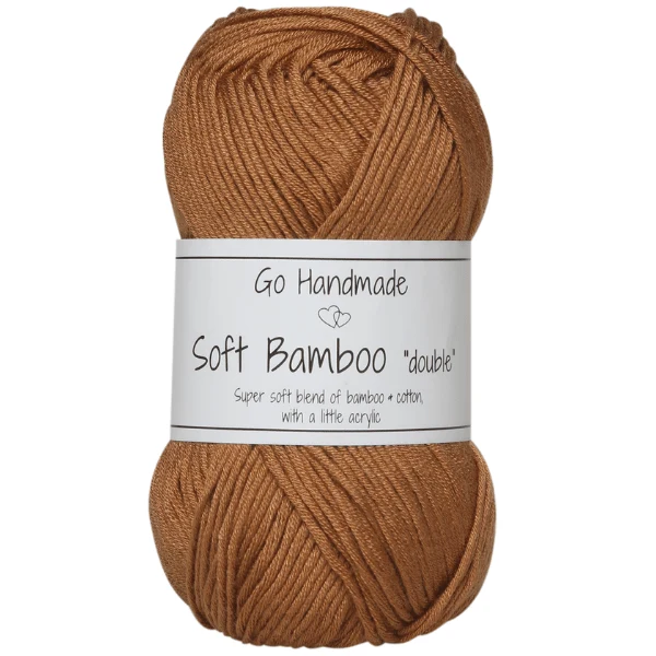 Go Handmade Soft Bamboo "Double" 17778 Toffee