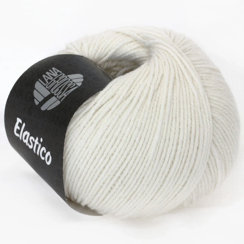 Lana Grossa Elastico 001 Hvid