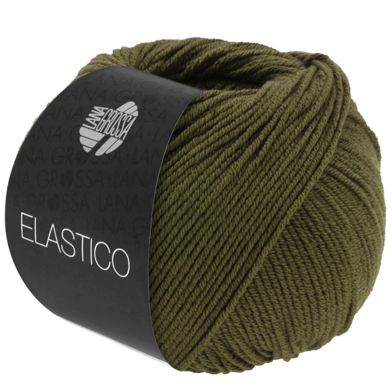Lana Grossa Elastico 175 Grønbrun