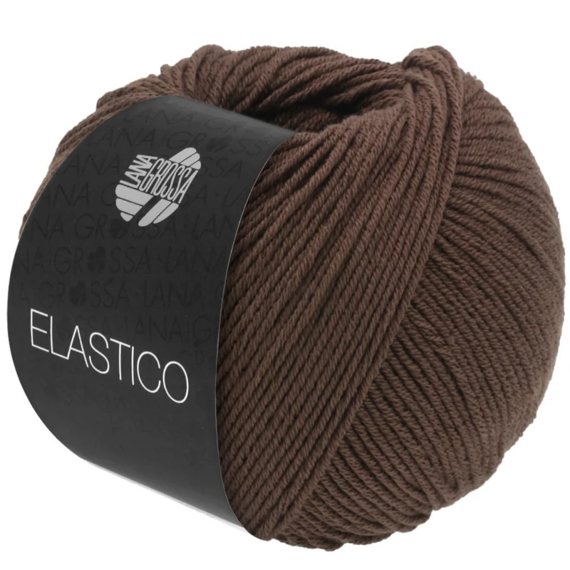 Lana Grossa Elastico 182 Chokoladebrun