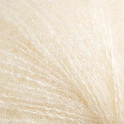 Järbo Fin Mohair Silke 30 Gennemsigtig gul