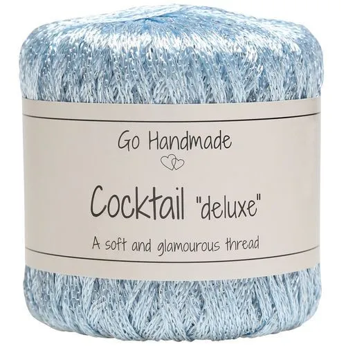 Go Handmade Cocktail "deluxe" 17543 Jeans blå