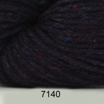 Hjertegarn New Life Wool 7140 Marine blå melange