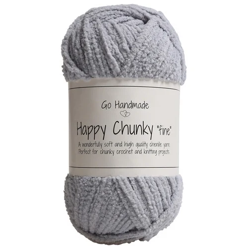 Go Handmade Happy Chunky Fine 17851 Grå
