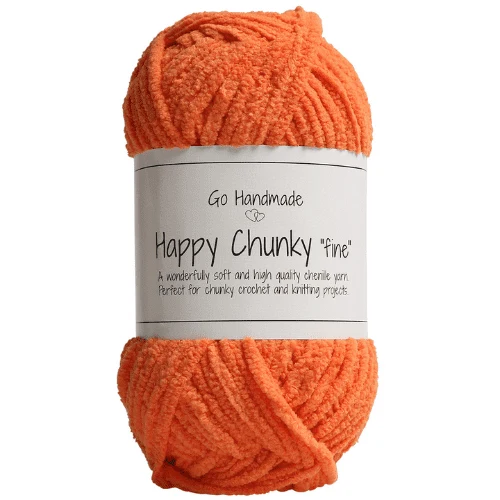 Go Handmade Happy Chunky Fine 17859 Orange