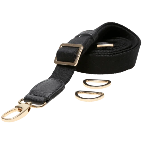 Go Handmade Taske skulderrem, bomuld - justerbar, L85 cm - 125 cm