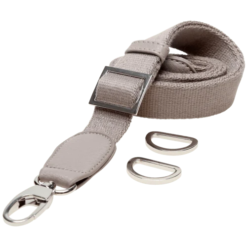 Go Handmade Taske skulderrem, bomuld - justerbar, L85 cm - 125 cm