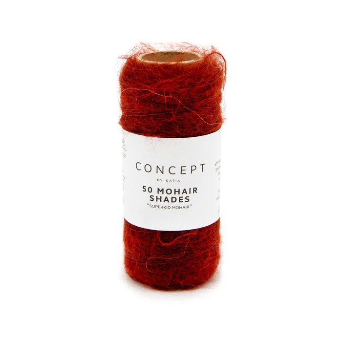 Katia 50 Mohair Shades 50 Jordbrun