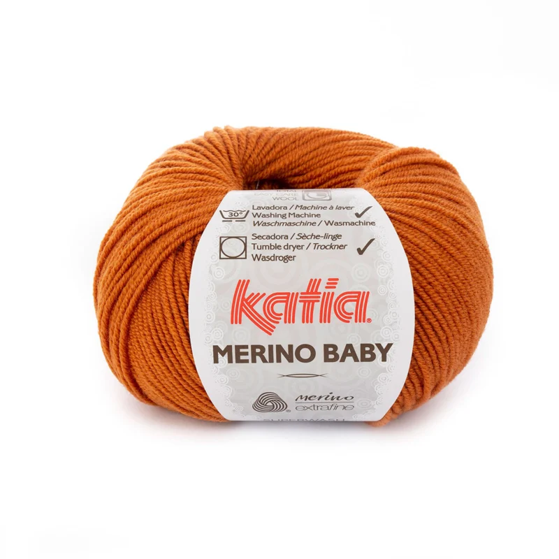 Katia Merino Baby 083 Perle kobber