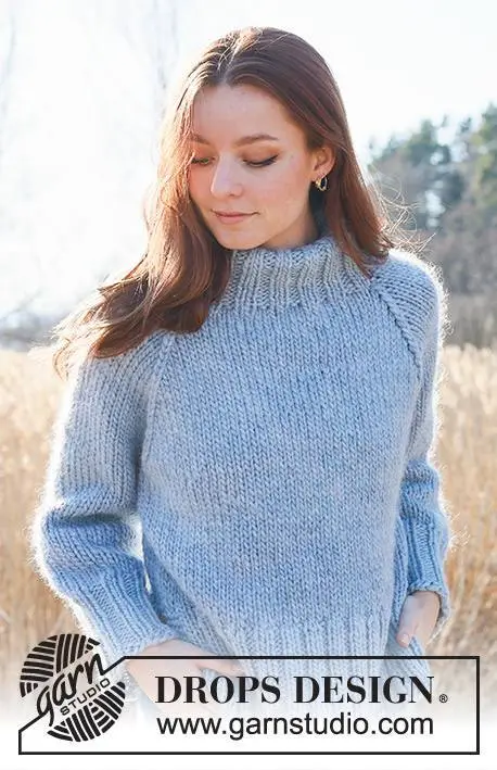 236-24 Clear Winter Sky by DROPS Design