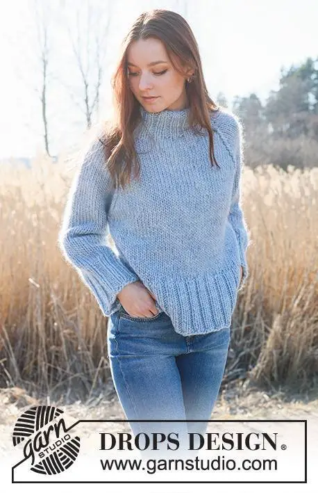 236-24 Clear Winter Sky by DROPS Design