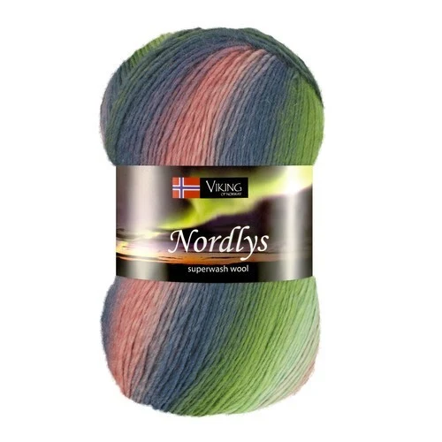 Viking Nordlys 935 Multi grøn/rosa