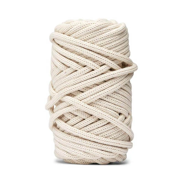 LindeHobby Macrame Lux, Flettet knyttegarn, 6 mm