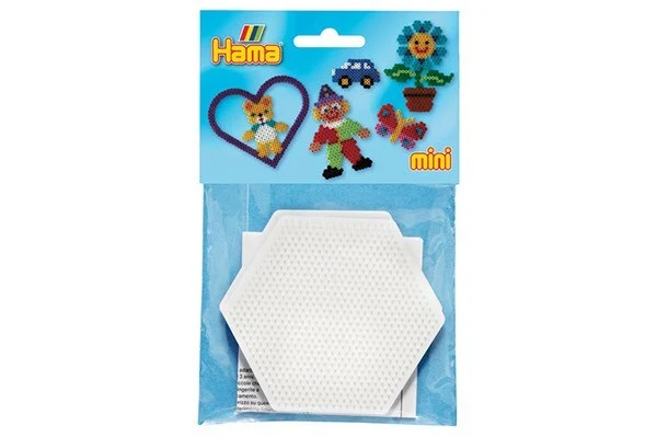 Hama Mini Stiftplade - 2 stk stiftplade sekskantet 594 nr. 5204