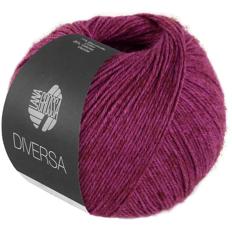 Lana Grossa Diversa 25 Fuchsia