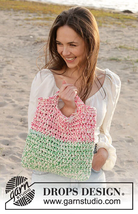 238-8 Sweet Melon Bag by DROPS Design