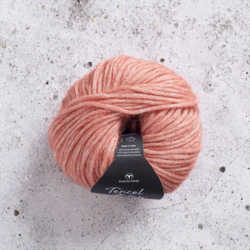 Svarta Fåret Tencel Blow 45 Melon rød