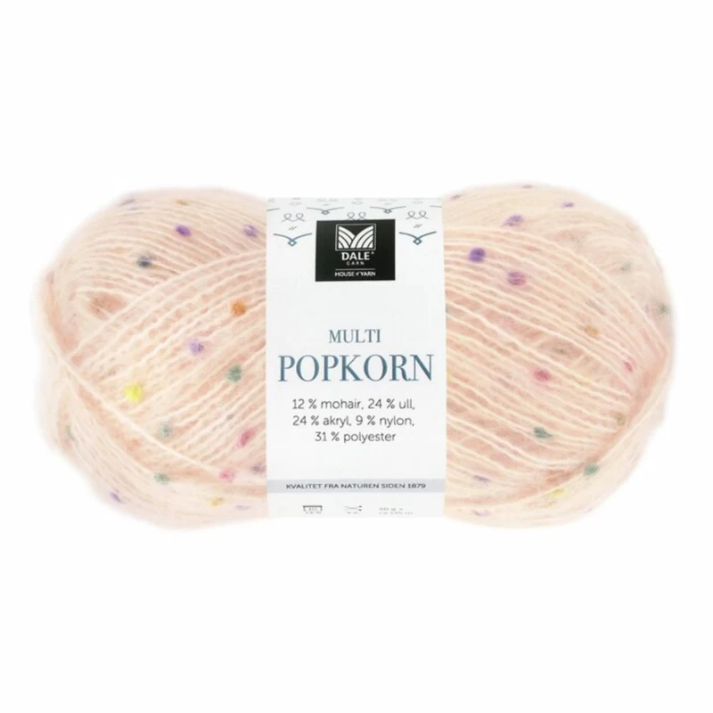 Dale Multi Popkorn 503 Pudderrosa