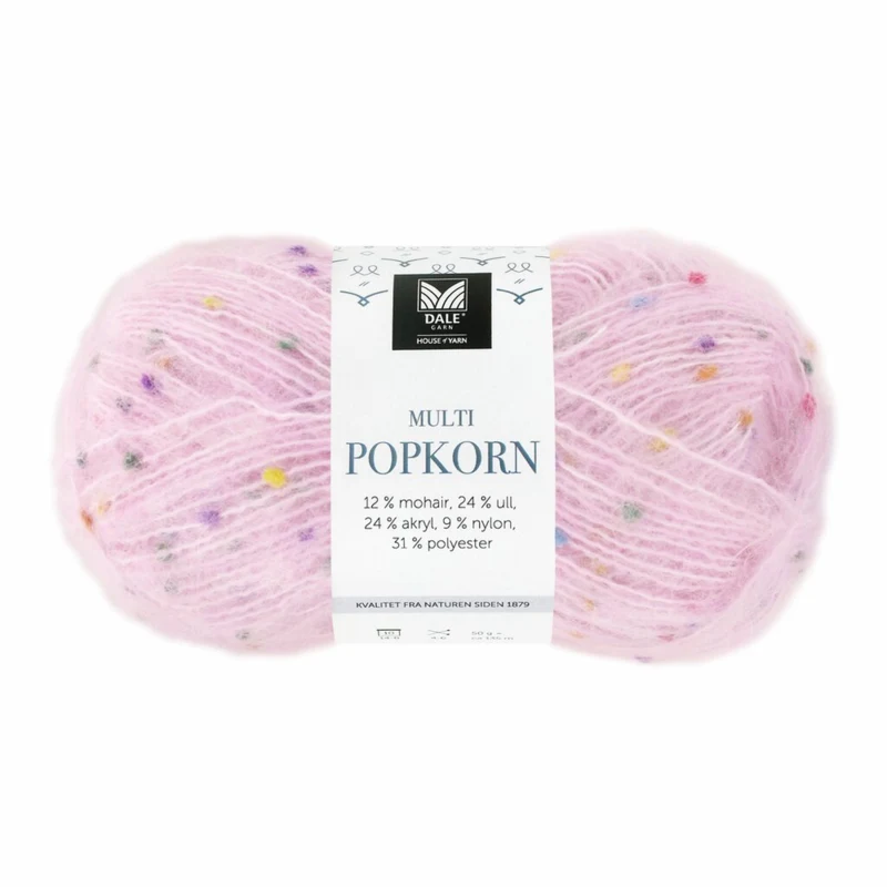 Dale Multi Popkorn 505 Rosa