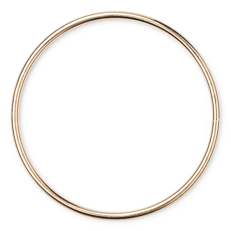 HobbyArts Metalring, Guld 7 cm