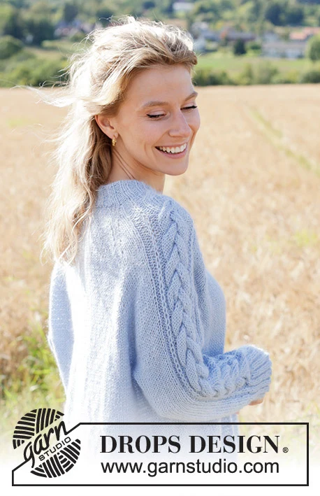 250-14 Aisling Cardigan by DROPS Design