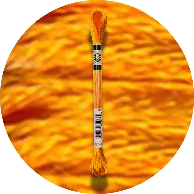 DMC Mouliné Satin S741