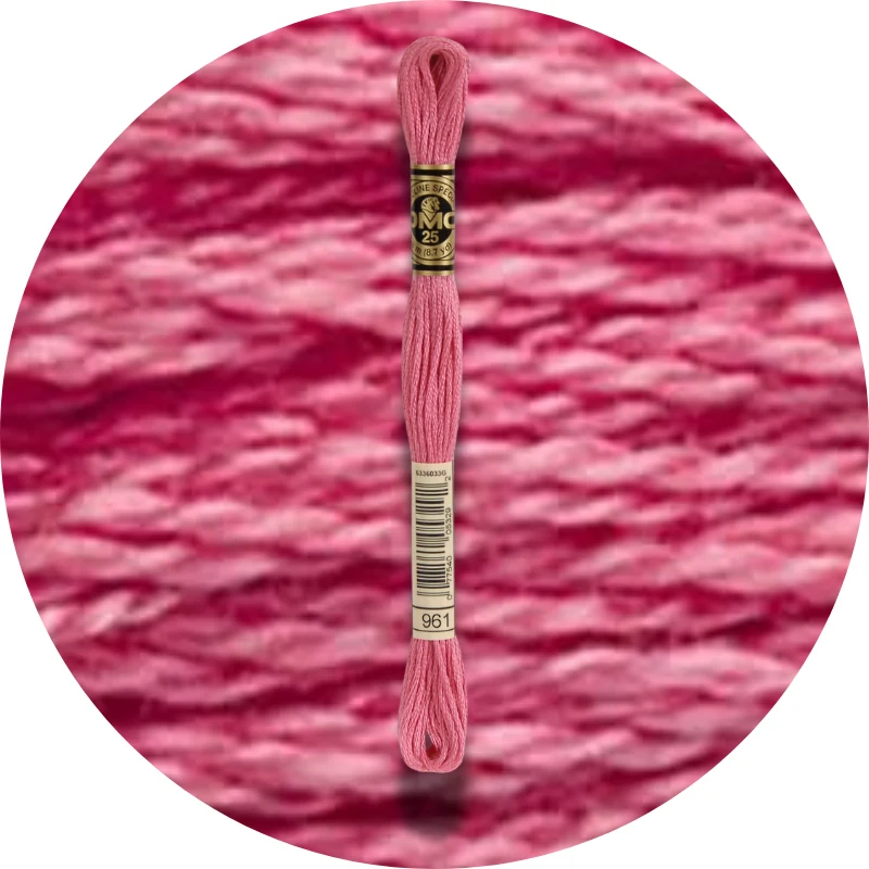 DMC Mouliné Spécial 25 Broderigarn 0961