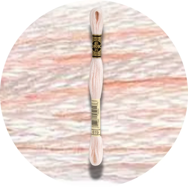 DMC Mouliné Spécial 25 Broderigarn 0819