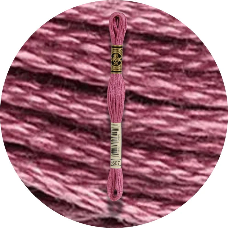 DMC Mouliné Spécial 25 Broderigarn 3687