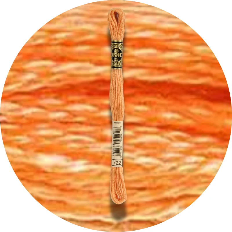 DMC Mouliné Spécial 25 Broderigarn 0722