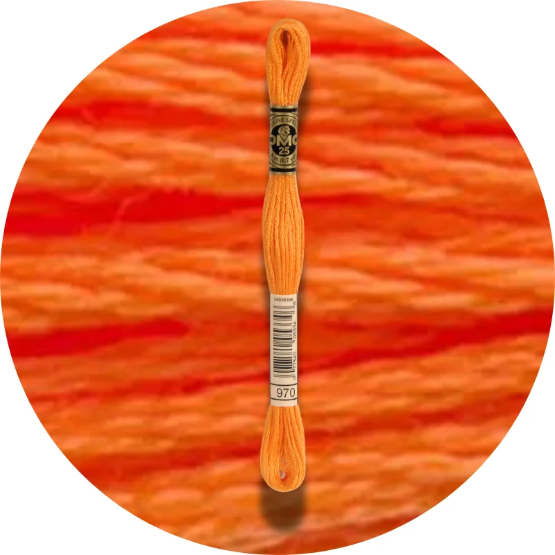 DMC Mouliné Spécial 25 Broderigarn 0970