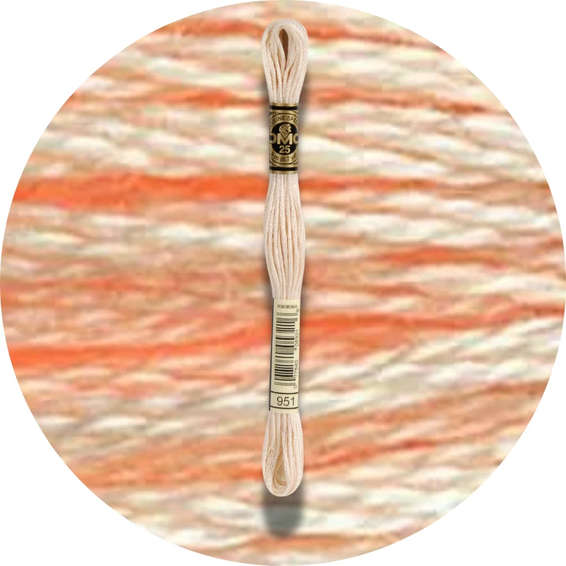 DMC Mouliné Spécial 25 Broderigarn 0951