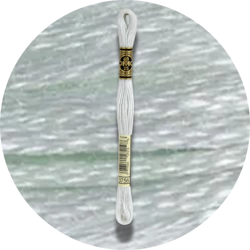 DMC Mouliné Spécial 25, Blå/Lilla nuancer 3756