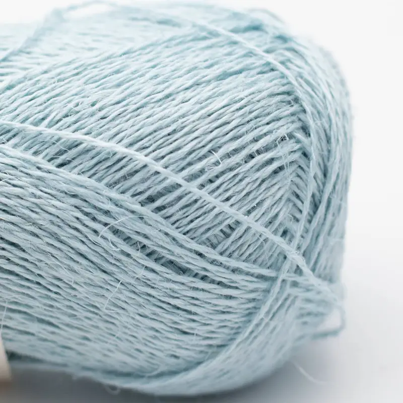 BC Garn Lino 48 Himmelblå