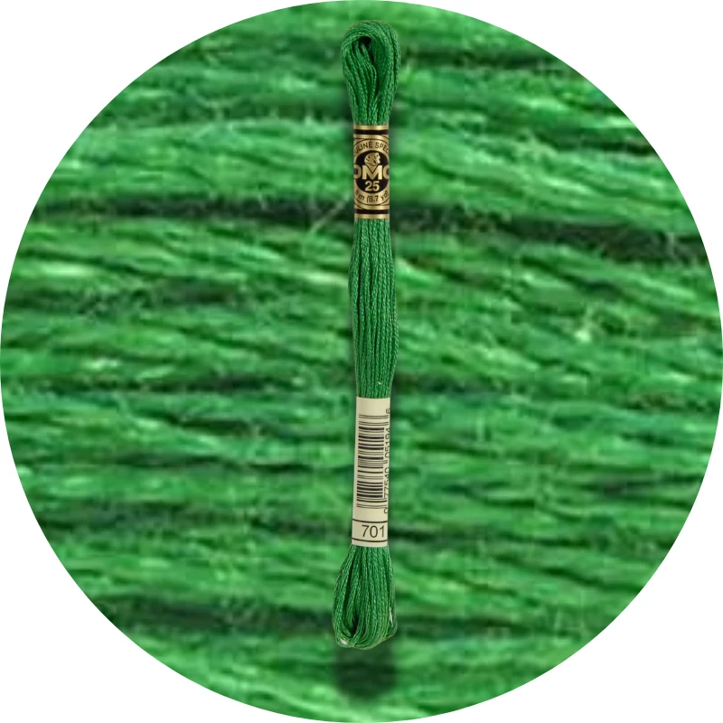 Mouliné Spécial 25 Grøn 0701