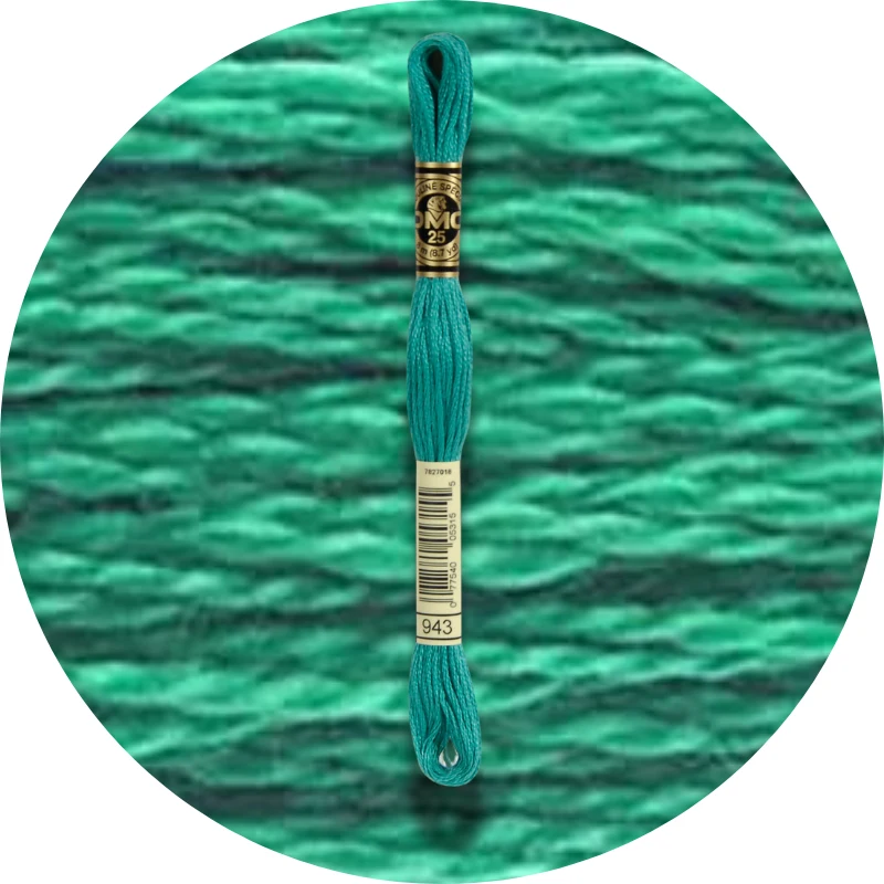 Mouliné Spécial 25 Grøn 0943