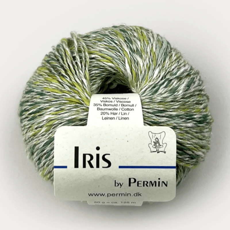 Permin Iris 13 Grønne toner