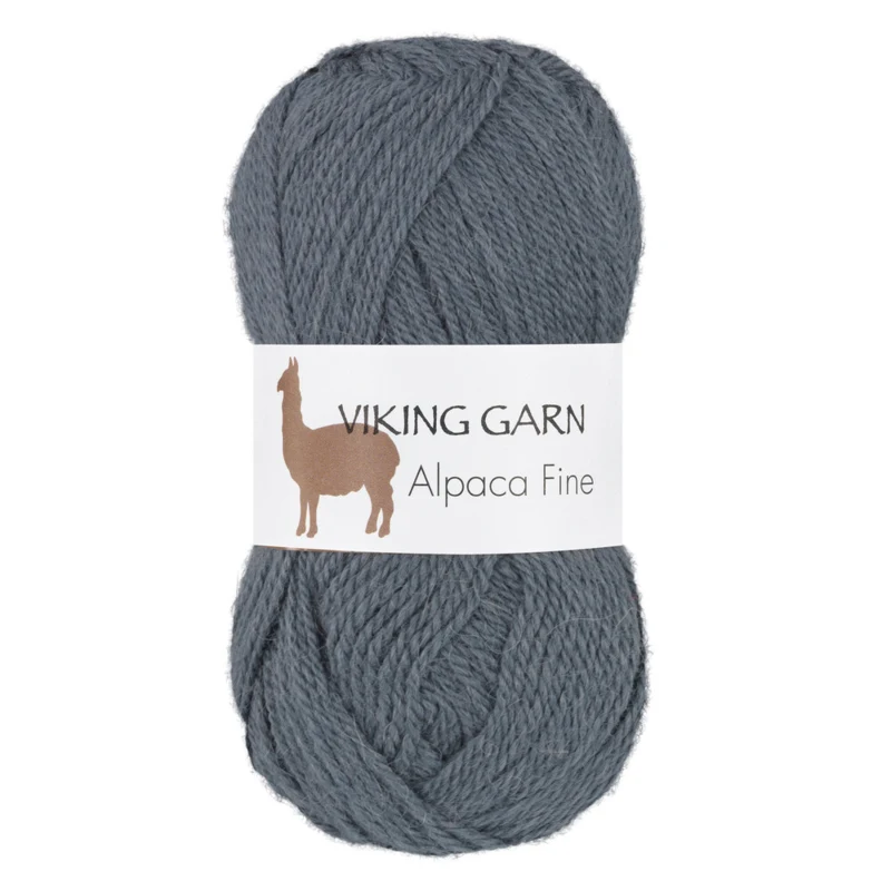Viking Alpaca Fine 626 Gråblå