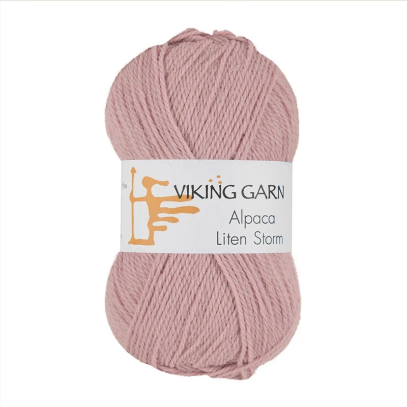 Viking Alpaca Liten Storm 766 Lys rosa